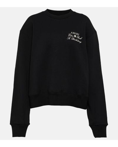Amiri X Eden Rock Sweatshirt aus Baumwolle - Schwarz