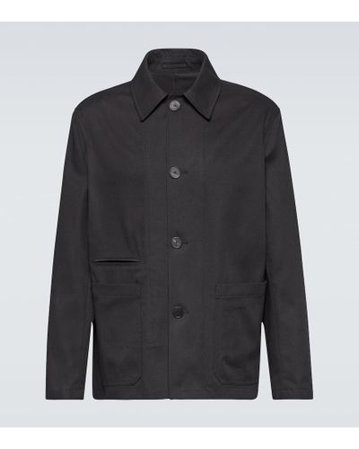 Lanvin Cotton-blend Jacket - Black