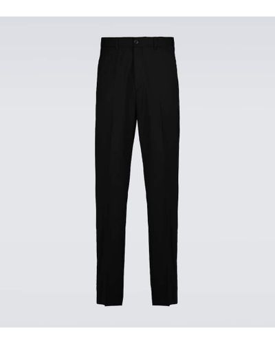 Our Legacy Pantalones Chino 22 de lana virgen - Negro