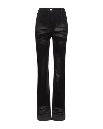 Givenchy Jeans regular a vita alta - Nero
