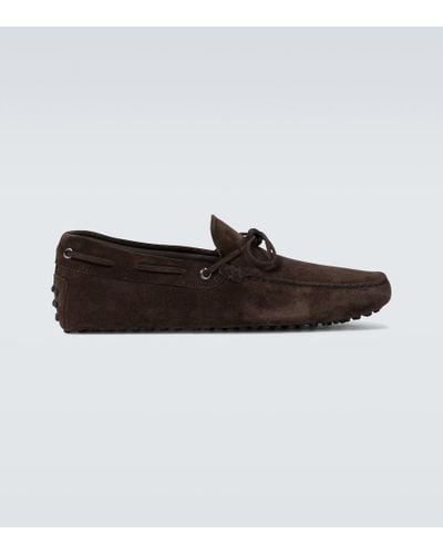 Tod's Loafers New Laccetto Gommino - Braun