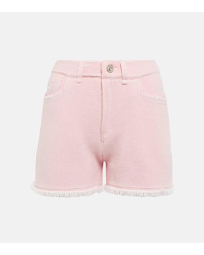 Barrie Cashmere And Cotton Shorts - Pink