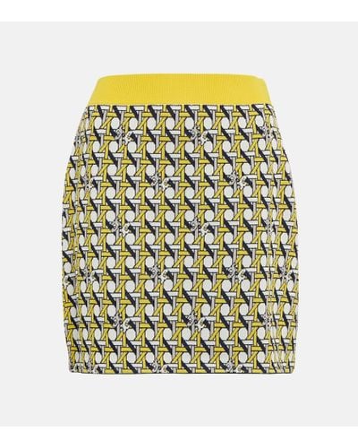 Tory Burch Knit Miniskirt - Multicolor