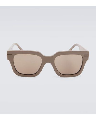 Fendi Square Sunglasses - Brown