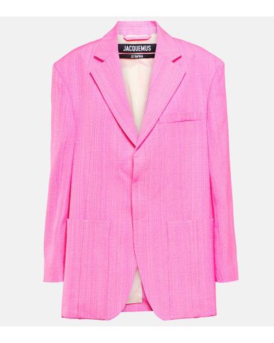 Jacquemus Blazer La Veste d'Homme - Rosa