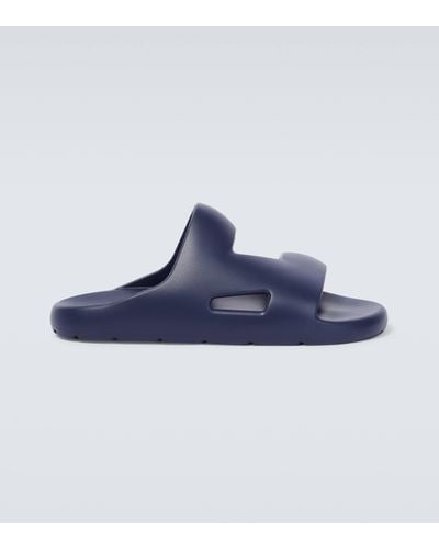 Bottega Veneta Rubber Sandals - Blue