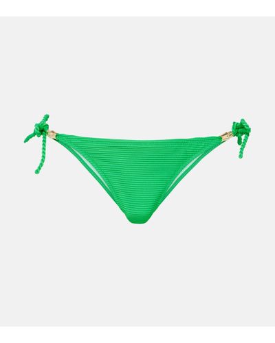 Heidi Klein Chamarel Bikini Bottom - Green