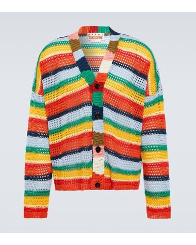 Marni X No Vacancy Inn – Cardigan en crochet - Multicolore