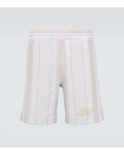 Givenchy Bermuda-Shorts Plage aus Frottee - Weiß