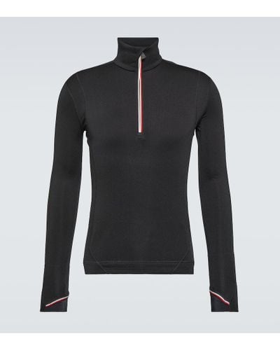 3 MONCLER GRENOBLE Polartec® Power Gridtm Sweater - Black