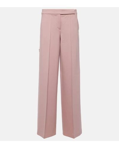 Dorothee Schumacher Emotional Essence High-rise Wide-leg Pants - Pink