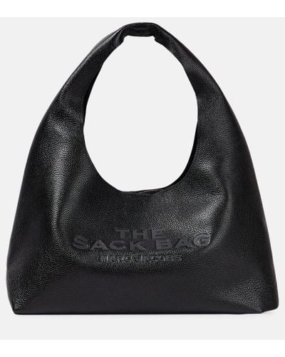 Marc Jacobs The Sack Leather Tote Bag - Black