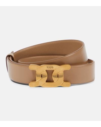 Tod's Leather Belt - Brown