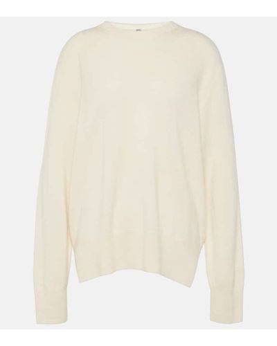 Totême Cashmere Sweater - White