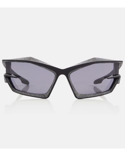 Givenchy Gafas de sol cat-eye Giv Cut adornadas - Negro