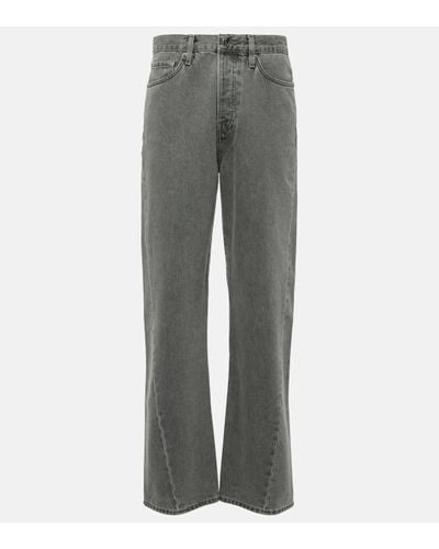 Totême Twisted Straight Jeans - Grey