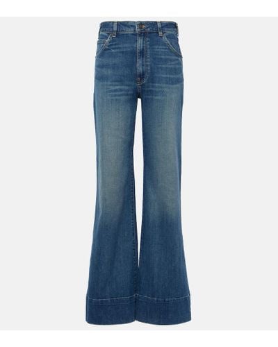 Nili Lotan Jeans flared Nadege - Azul
