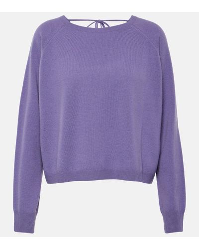 Jardin Des Orangers Wool And Cashmere Sweater - Purple