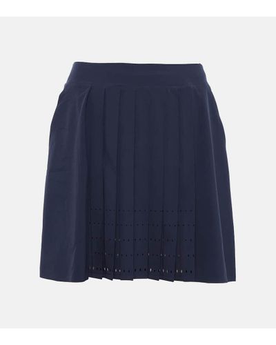 Bogner Venja High-rise Pleated Miniskirt - Blue