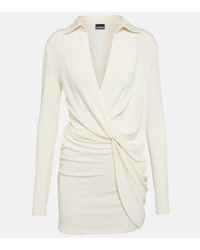 Jacquemus La robe bahia mini robe - Blanc