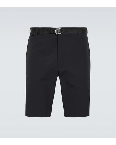 Satisfy Technical Bermuda Shorts - Black