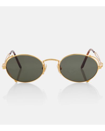 Jean Paul Gaultier 55-3175 Round Sunglasses - Brown