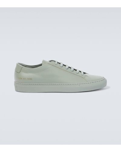 Common Projects Achilles Leather Low-top Trainers - Green