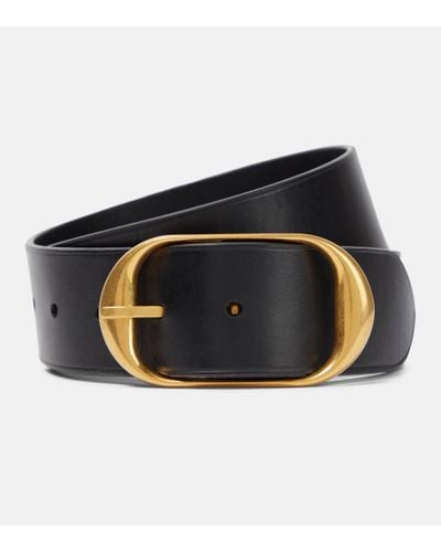 Nili Lotan Nili Leather Belt - Blue