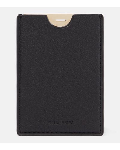 The Row Mirror And Leather Case - Black