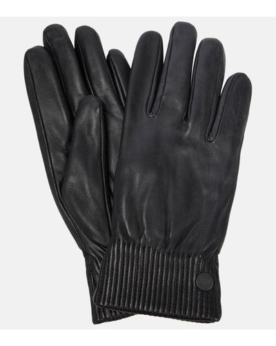 Canada Goose Leather Gloves - Black