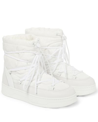 Jimmy Choo Wanaka Snow Boots - White