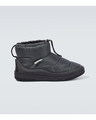 Lanvin Curb Snow Boots - Black
