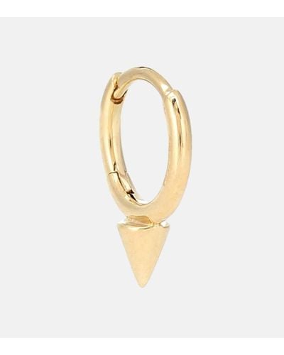 Maria Tash Spike Clicker 14kt Gold Single Earring - Metallic