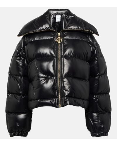 Patou Quilted Puffer Jacket - Black
