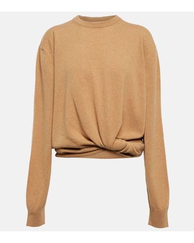 The Row Melino Cashmere Jumper - Natural