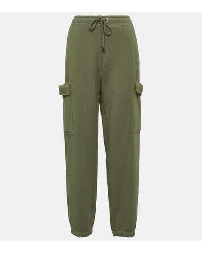 Velvet Pantalon de survetement cargo en coton - Vert