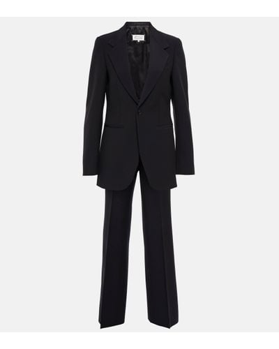 Maison Margiela Wool-blend Suit - Black