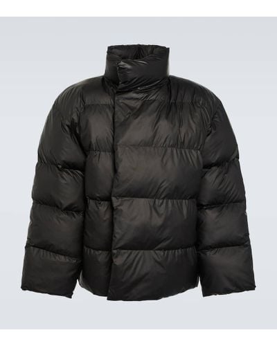Balenciaga Wrap Quilted Down Jacket - Black