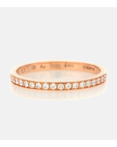 Repossi Ring Berbere XS aus 18kt Rosegold mit Diamanten - Natur