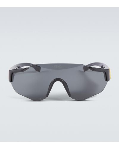 Fendi Sonnenbrille Sport Baguette - Grau