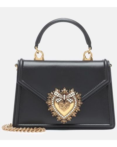 Dolce & Gabbana Small Devotion Bag - Black