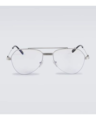 Cartier Aviator-Brille Exception - Mettallic