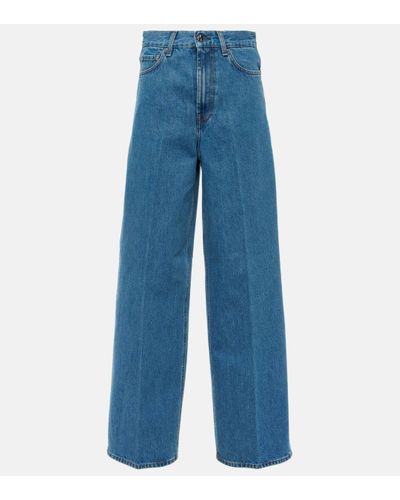 Totême Wide-leg Jeans - Blue