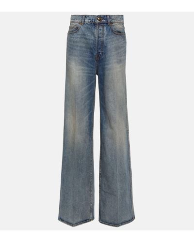 Zimmermann Luminosity Wide-leg Jeans - Blue