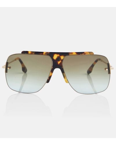 Victoria Beckham Aviator Sunglasses - Grey