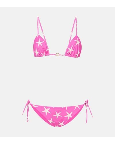 Valentino Printed Bikini - Pink
