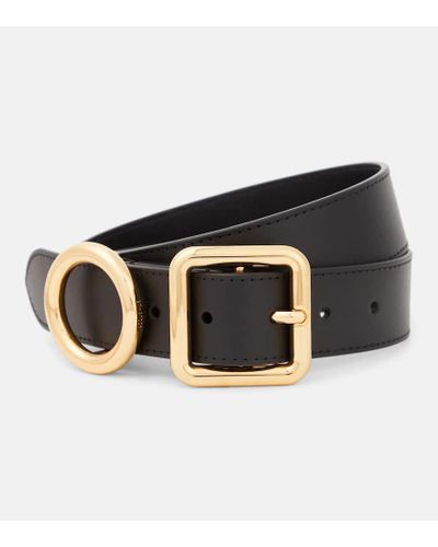 Jacquemus Cinturon La Ceinture Regalo de piel - Negro