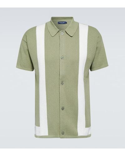 Frescobol Carioca Camisa Barretos de algodon - Verde