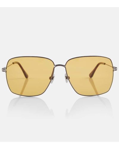 Tom Ford Gafas de sol de aviador Pierre-02 - Marrón