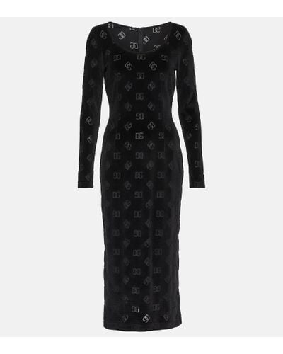 Dolce & Gabbana Kleid aus Baumwolle - Schwarz